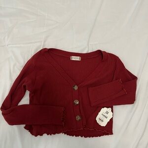 Dark Red Sweater